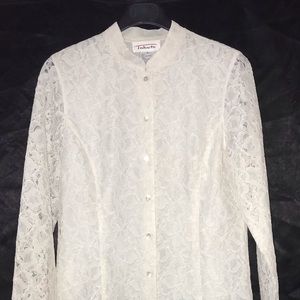 Talbots Lace Blazer